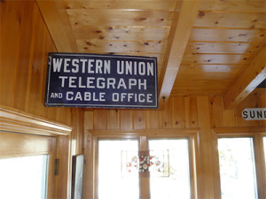 western union sign